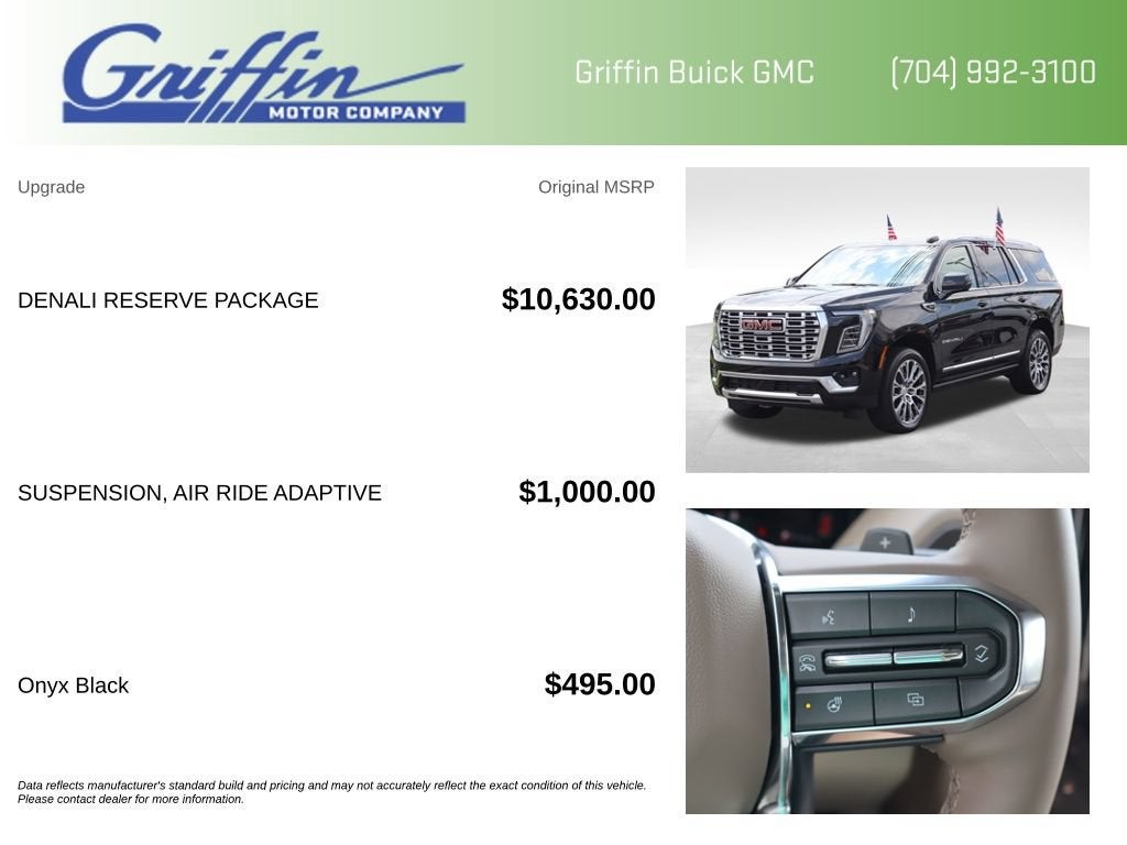 2026 GMC Yukon Denali