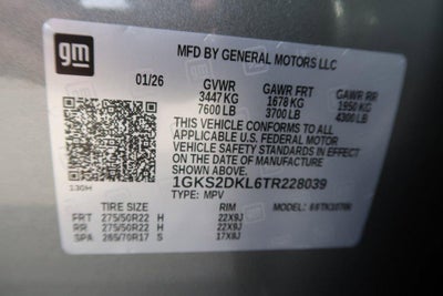 2026 GMC Yukon Denali