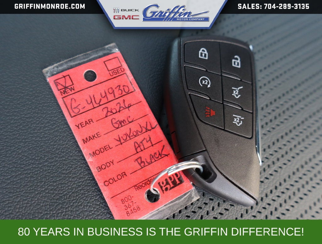 2026 GMC Yukon XL AT4