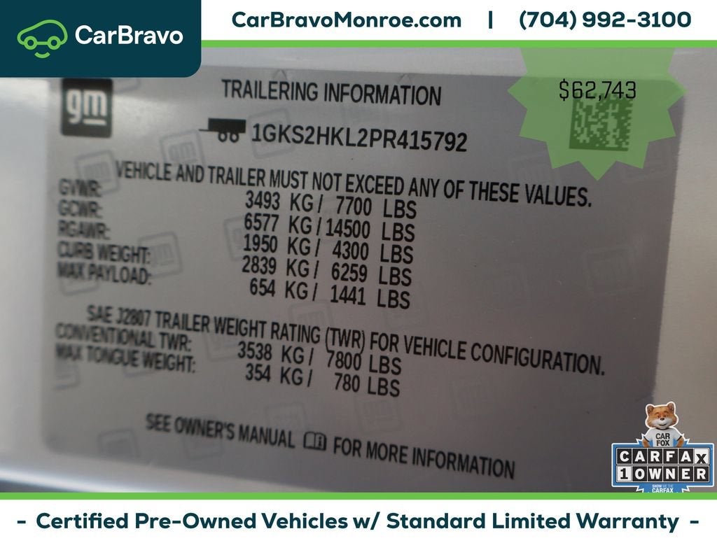 2023 GMC Yukon XL 4WD 4dr AT4