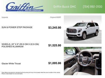 2026 GMC Yukon XL Denali