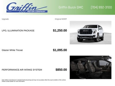 2026 GMC Yukon XL Denali Ultimate
