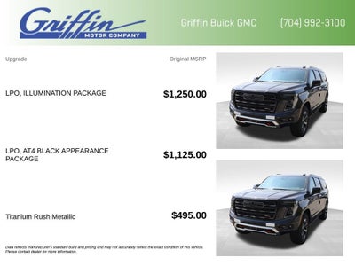 2026 GMC Yukon XL AT4 Ultimate