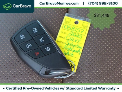 2025 Chevrolet Suburban 4WD 4dr High Country
