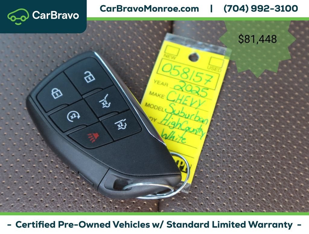 2025 Chevrolet Suburban 4WD 4dr High Country