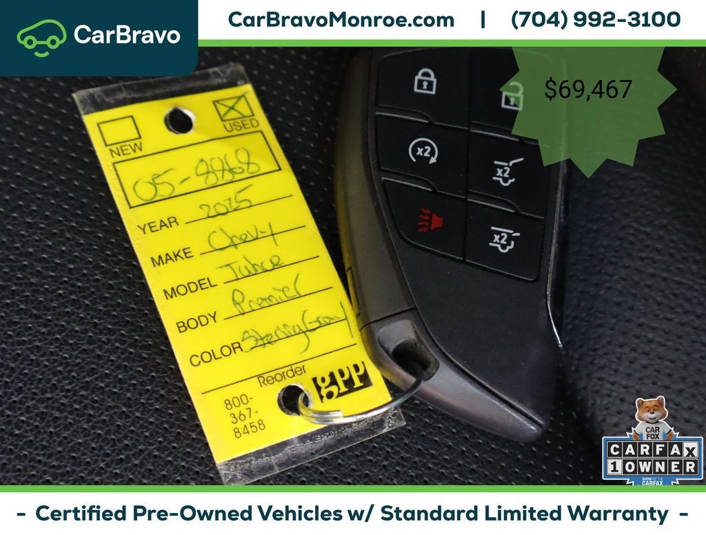 2025 Chevrolet Tahoe 4WD 4dr Premier
