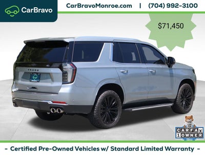 2025 Chevrolet Tahoe 4WD 4dr Premier