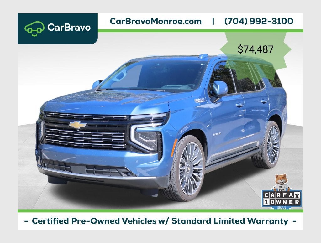 2025 Chevrolet Tahoe High Country