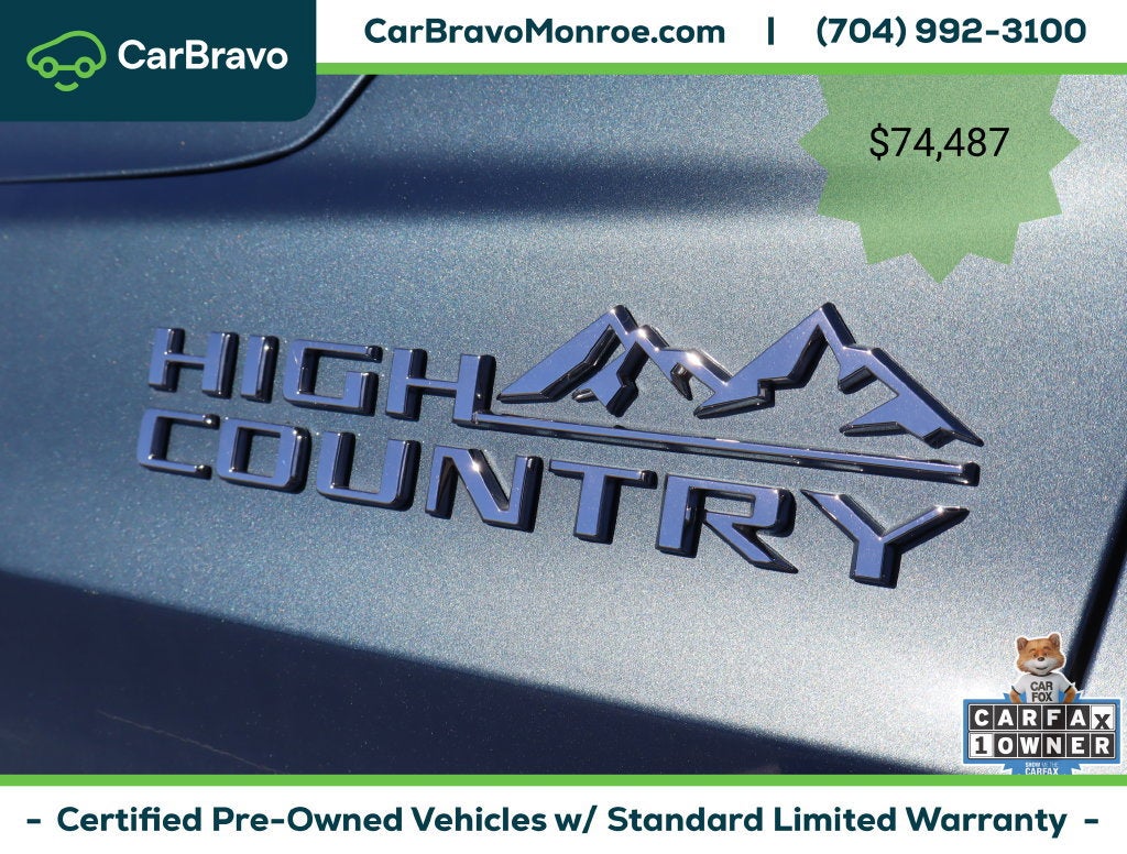 2025 Chevrolet Tahoe High Country