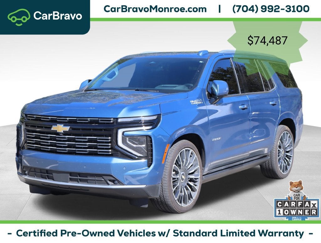 2025 Chevrolet Tahoe High Country