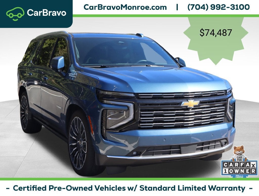 2025 Chevrolet Tahoe High Country