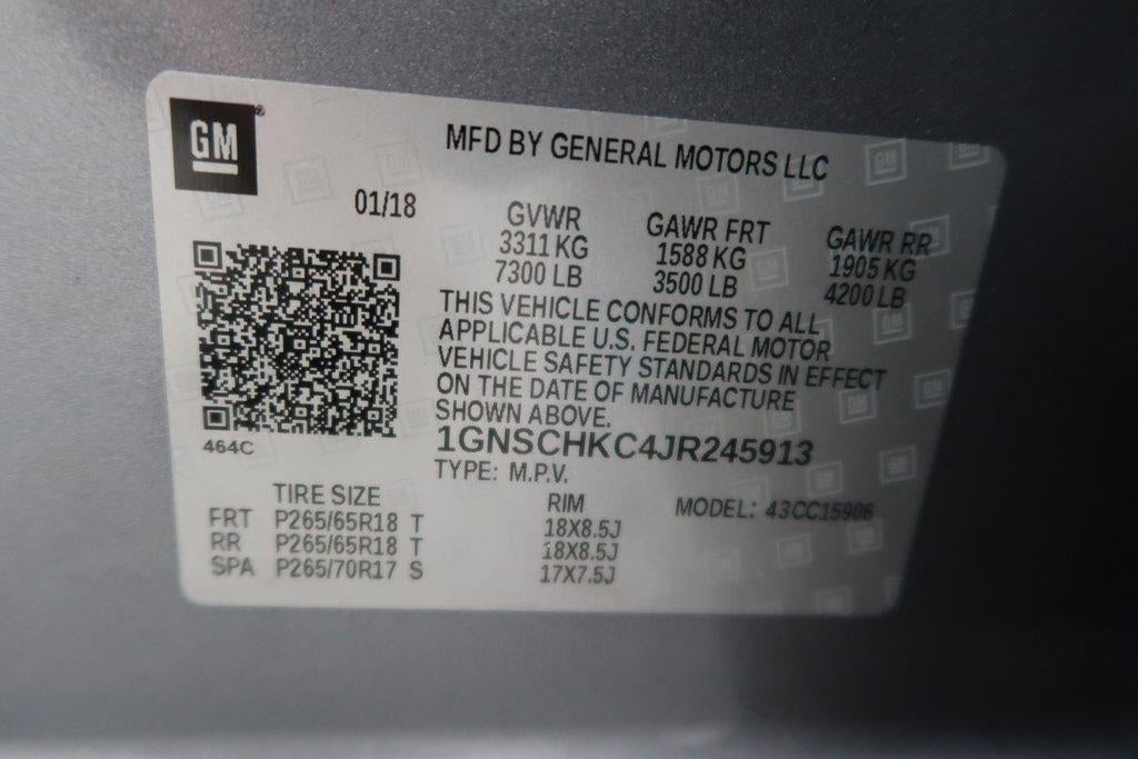 2018 Chevrolet Suburban 2WD 4dr 1500 LT