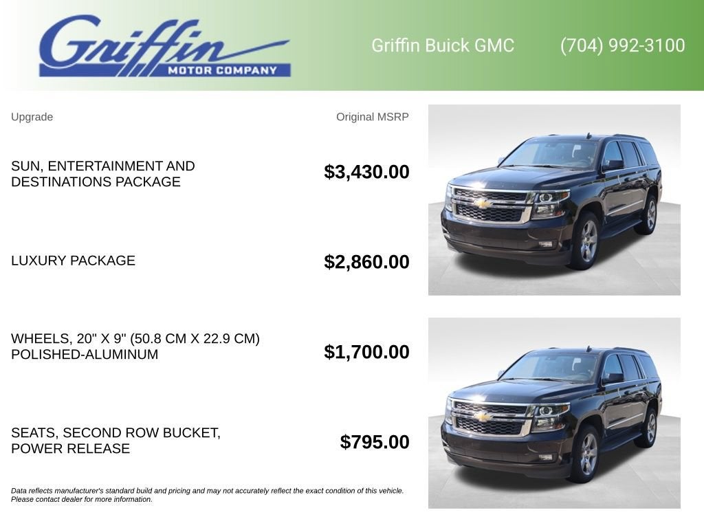 2018 Chevrolet Tahoe LT