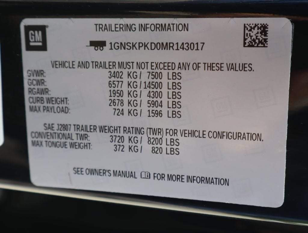 2021 Chevrolet Tahoe Z71