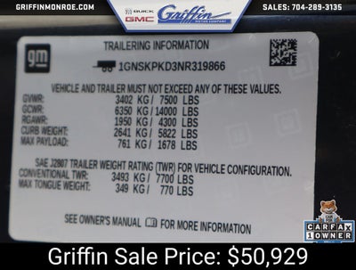 2022 Chevrolet Tahoe Z71