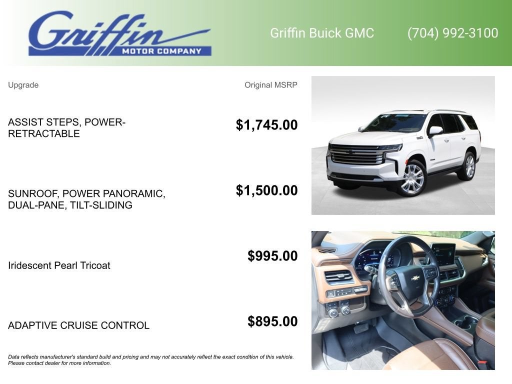 2022 Chevrolet Tahoe High Country