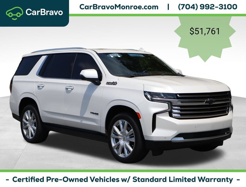 2022 Chevrolet Tahoe High Country