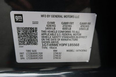 2023 GMC Sierra 3500 HD 4WD Crew Cab 172" Denali