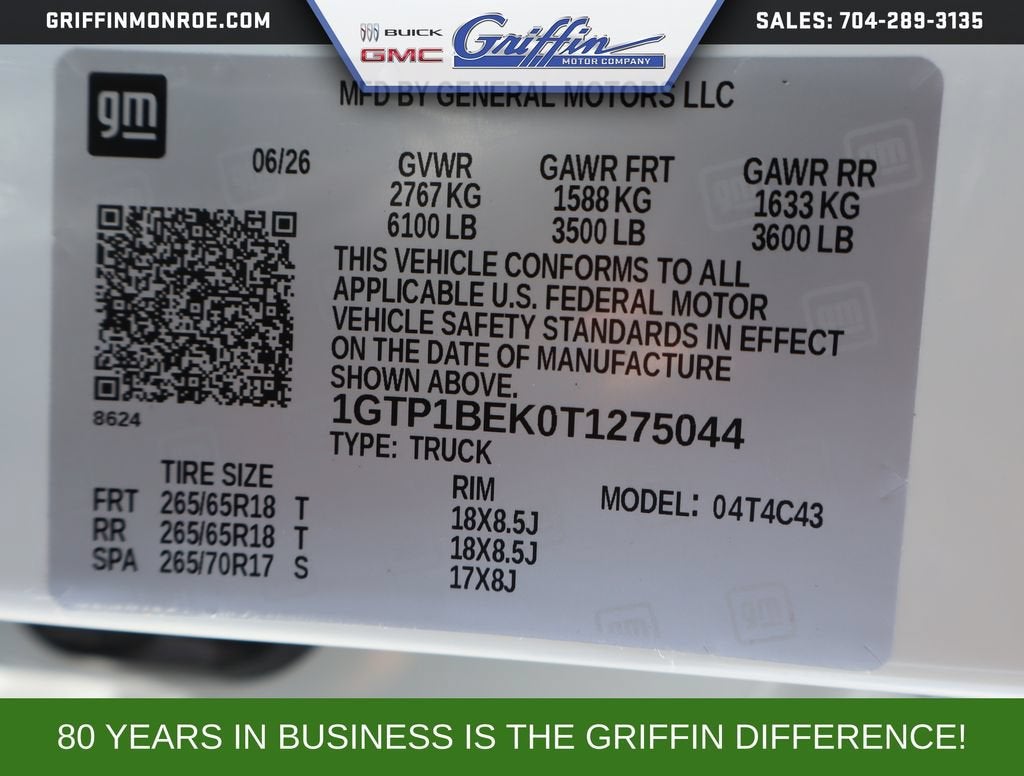 2026 GMC Canyon Elevation