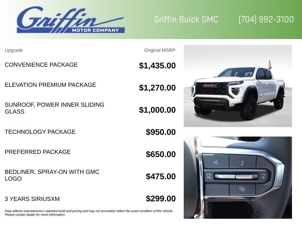 2026 GMC Canyon Elevation