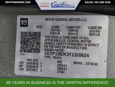 2026 GMC Canyon Elevation
