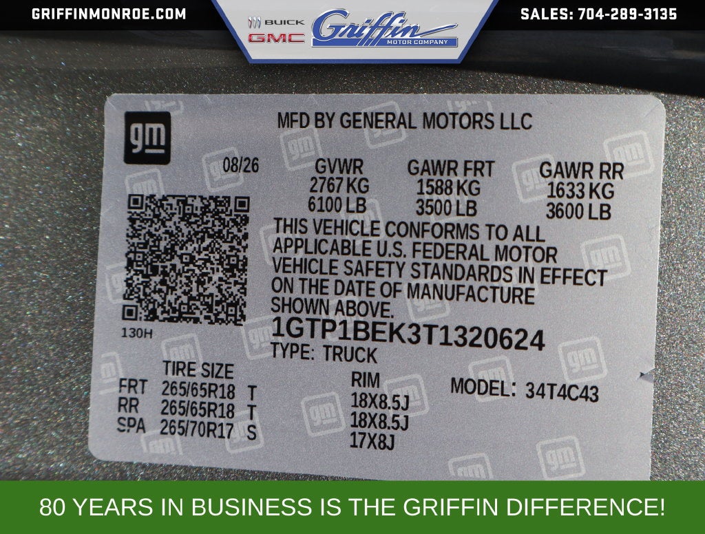 2026 GMC Canyon Elevation
