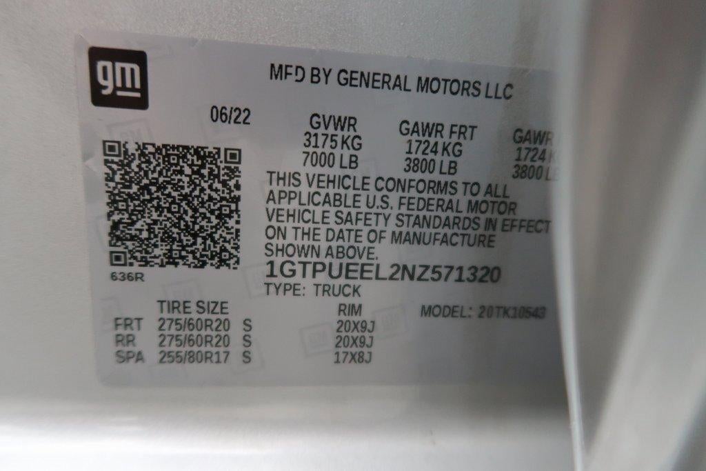 2022 GMC Sierra 1500 4WD Crew Cab 147" AT4