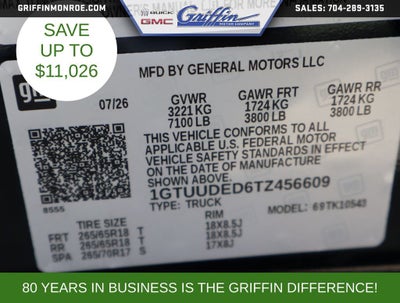 2026 GMC Sierra 1500 SLT