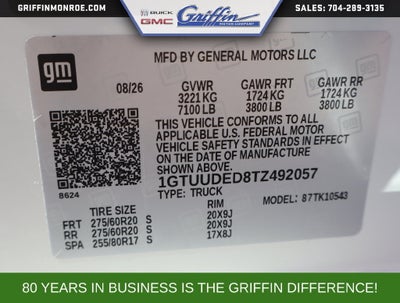 2026 GMC Sierra 1500 SLT