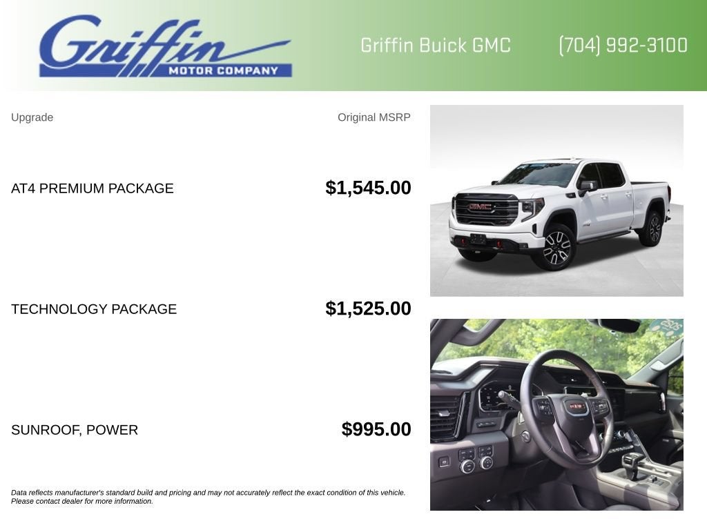 2025 GMC Sierra 1500 AT4