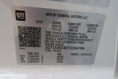 2026 GMC Sierra 1500 AT4