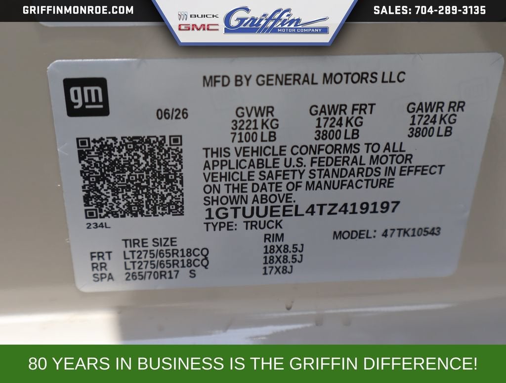 2026 GMC Sierra 1500 AT4