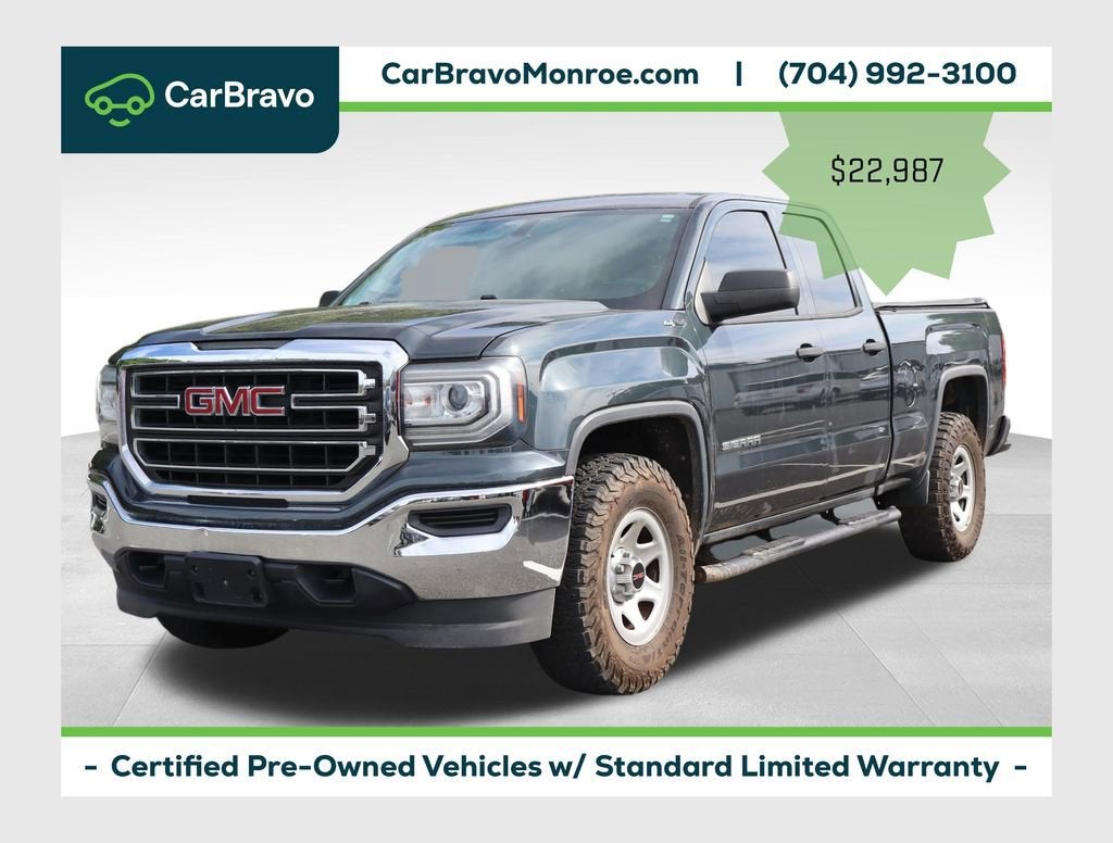 2017 GMC Sierra 1500 4WD Double Cab 143.5"