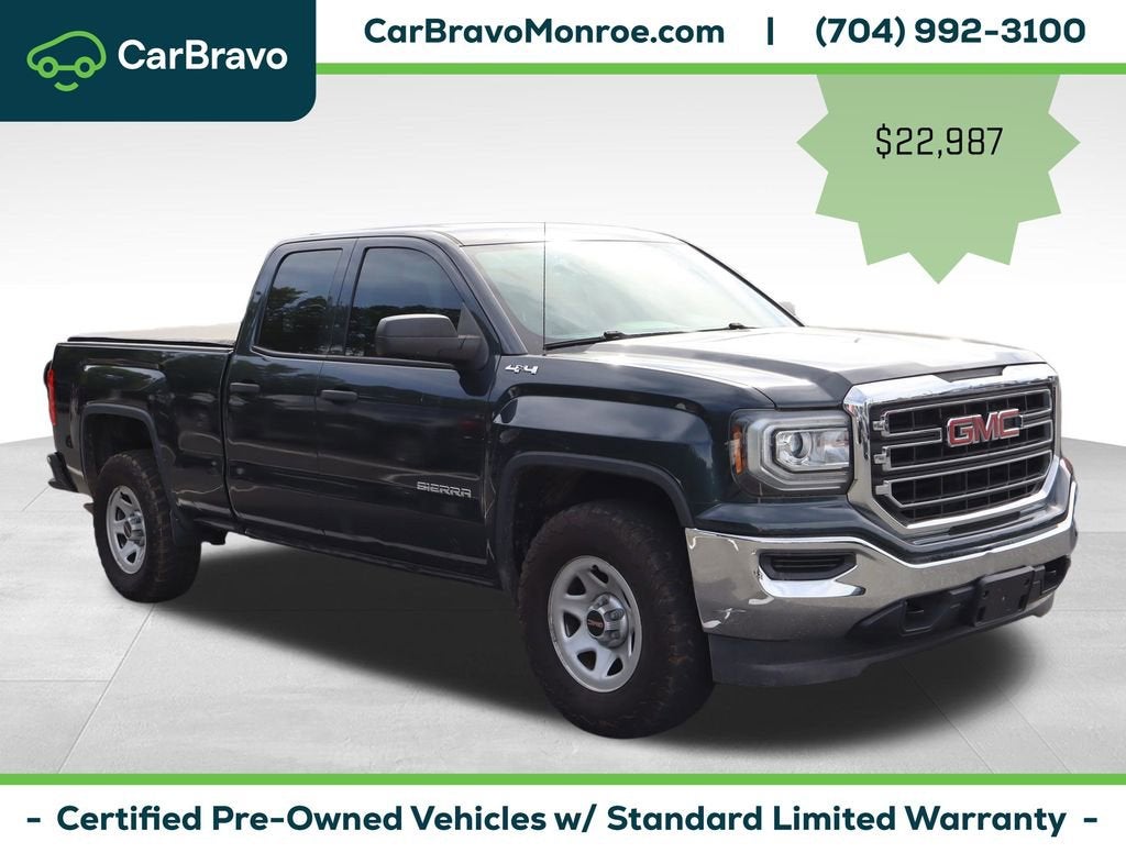 2017 GMC Sierra 1500 4WD Double Cab 143.5"