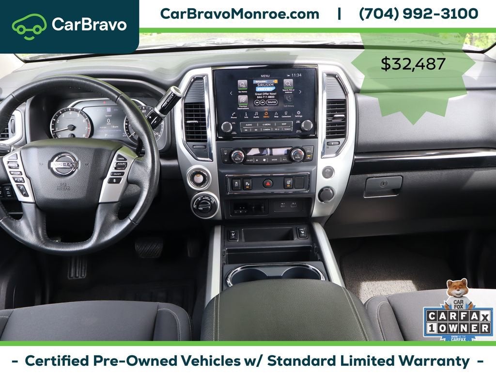 2021 Nissan TITAN 4x4 Crew Cab SV
