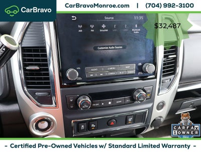 2021 Nissan TITAN 4x4 Crew Cab SV