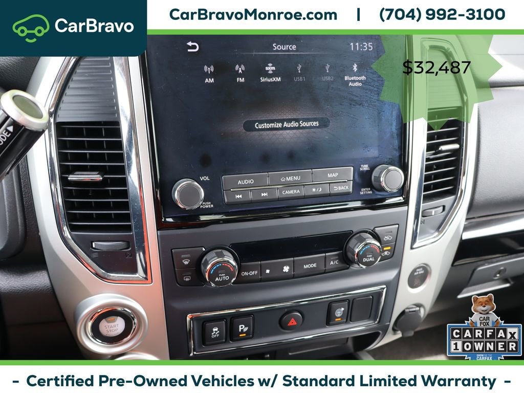 2021 Nissan TITAN 4x4 Crew Cab SV
