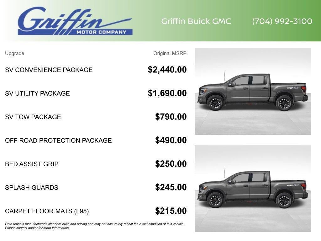 2021 Nissan TITAN 4x4 Crew Cab SV