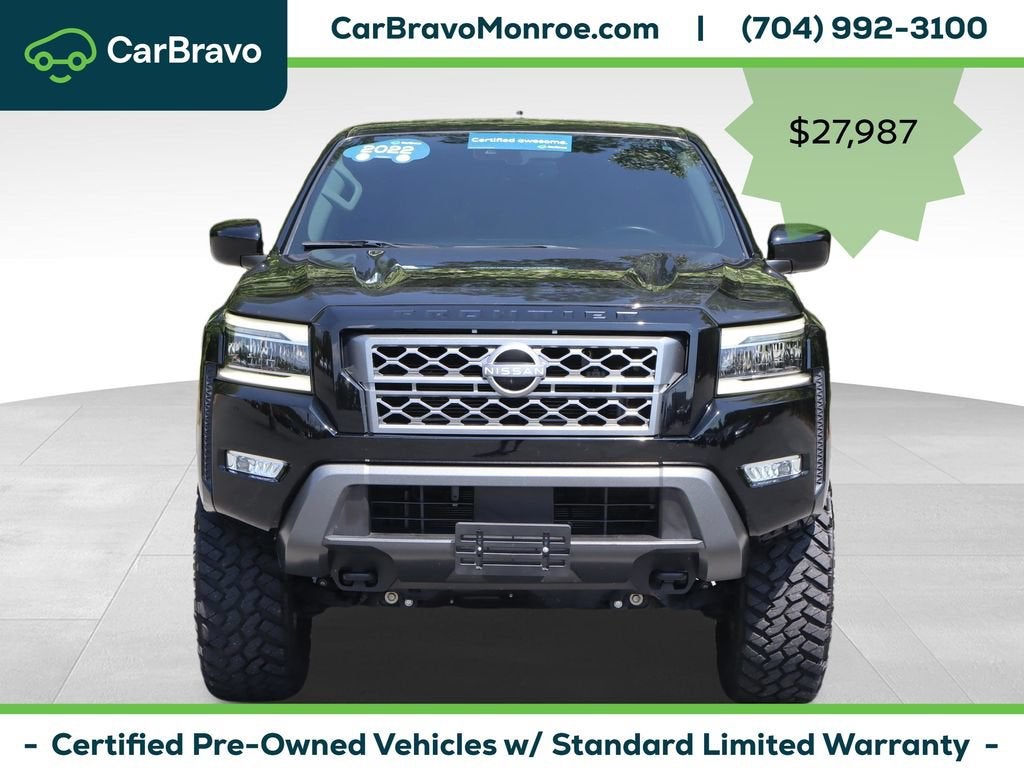 2022 Nissan Frontier Crew Cab SV 4x4