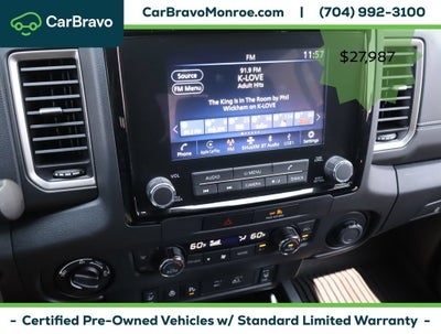 2022 Nissan Frontier Crew Cab SV 4x4