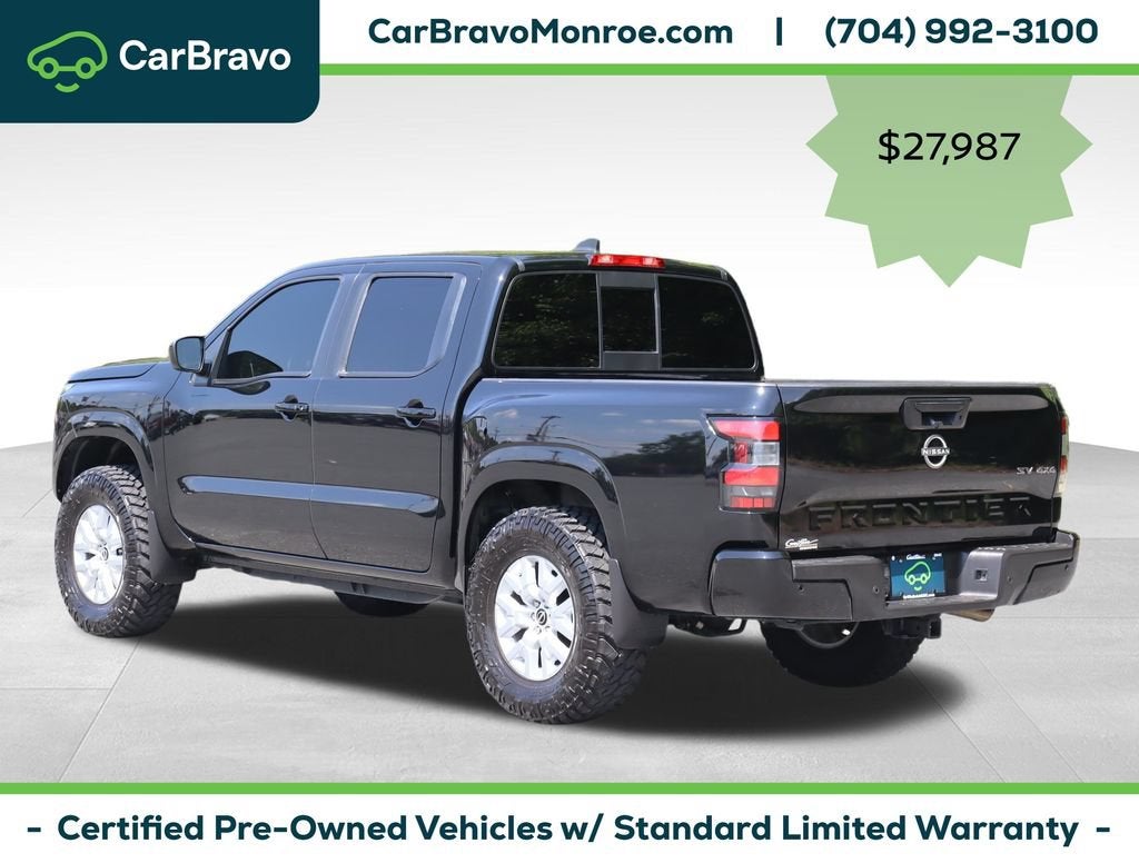2022 Nissan Frontier Crew Cab SV 4x4
