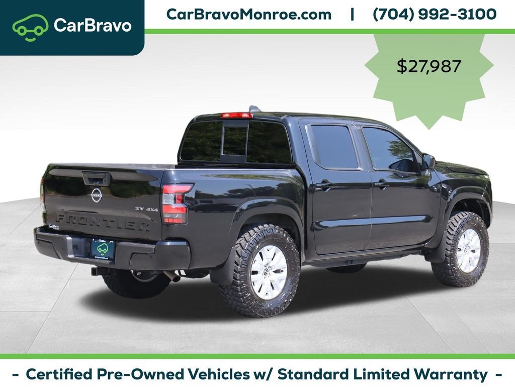 2022 Nissan Frontier Crew Cab SV 4x4