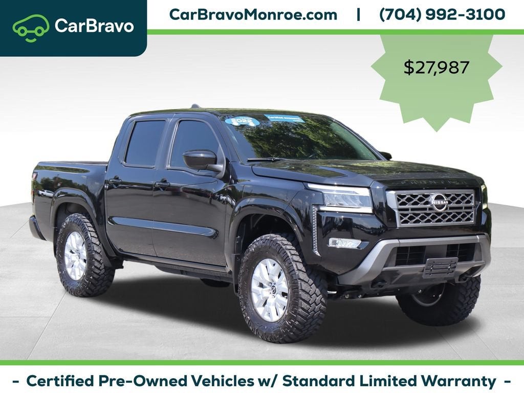 2022 Nissan Frontier Crew Cab SV 4x4