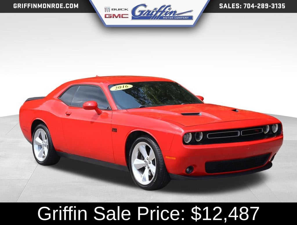 2016 Dodge Challenger R/T Plus