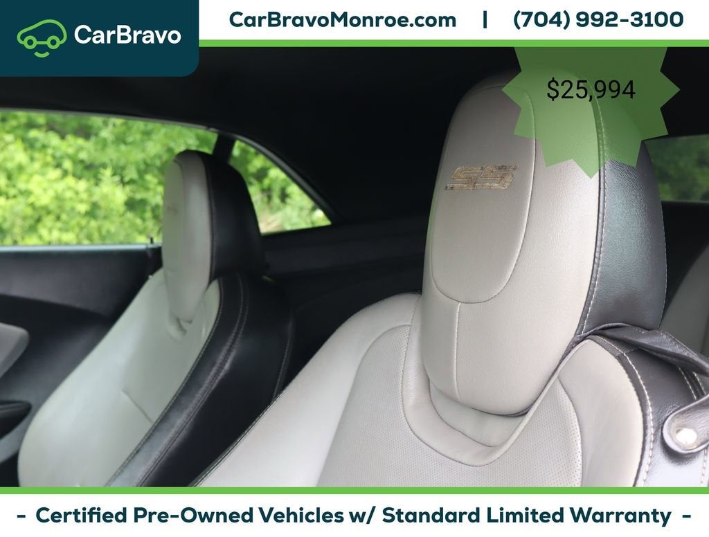 2015 Chevrolet Camaro 2dr Conv SS w/2SS