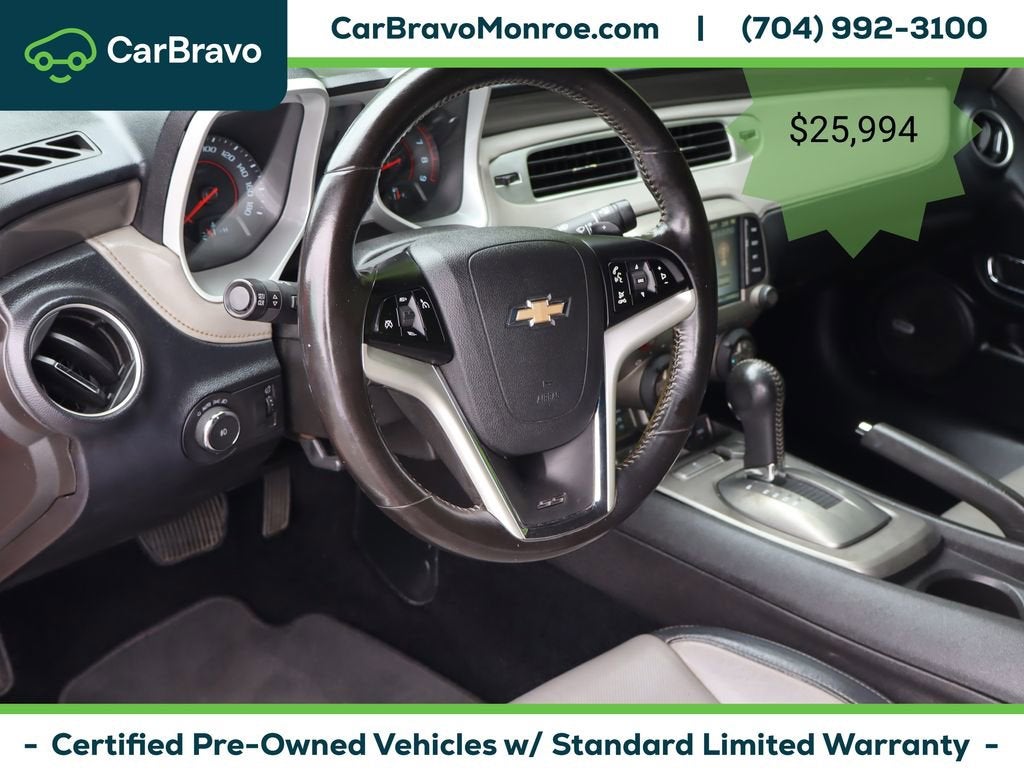 2015 Chevrolet Camaro 2dr Conv SS w/2SS