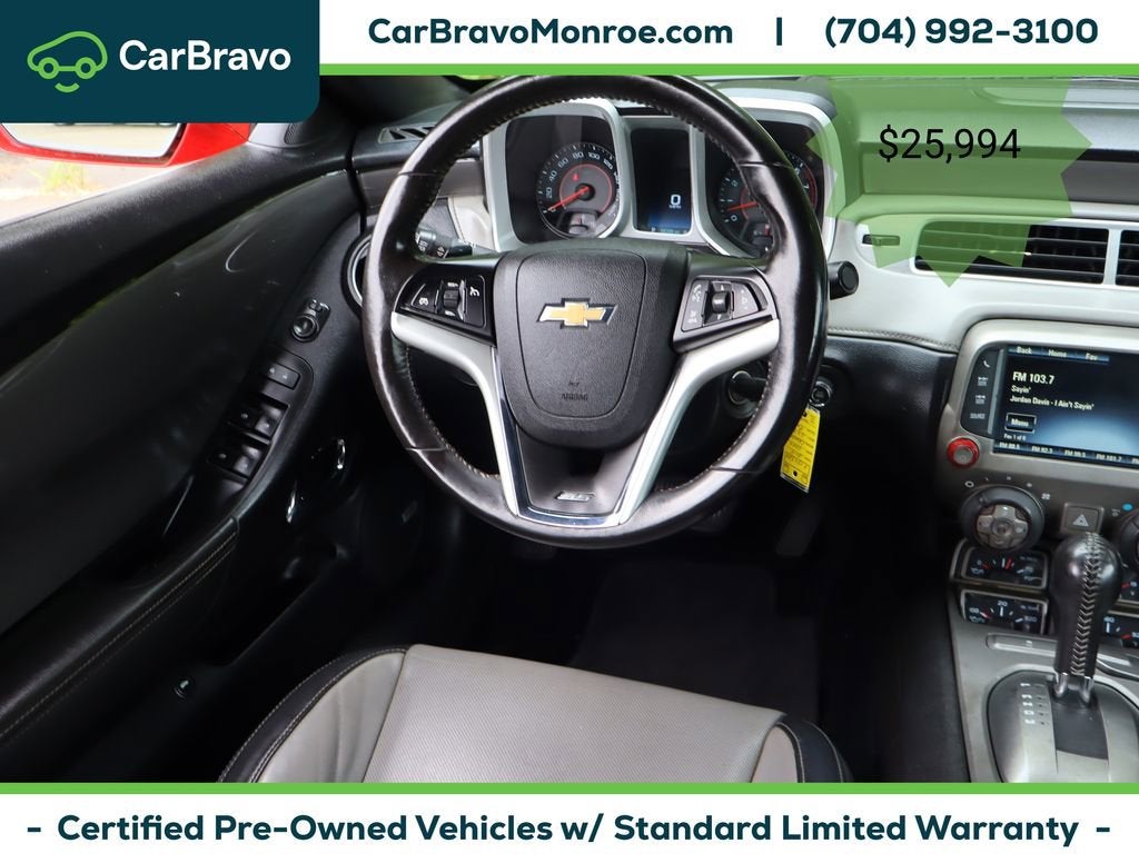 2015 Chevrolet Camaro 2dr Conv SS w/2SS