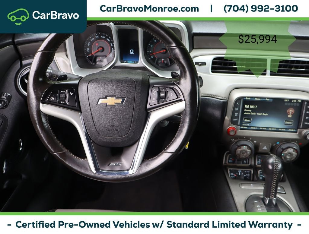 2015 Chevrolet Camaro 2dr Conv SS w/2SS