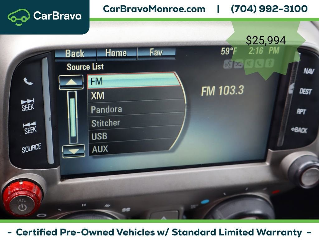 2015 Chevrolet Camaro 2dr Conv SS w/2SS
