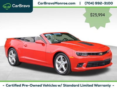 2015 Chevrolet Camaro 2dr Conv SS w/2SS